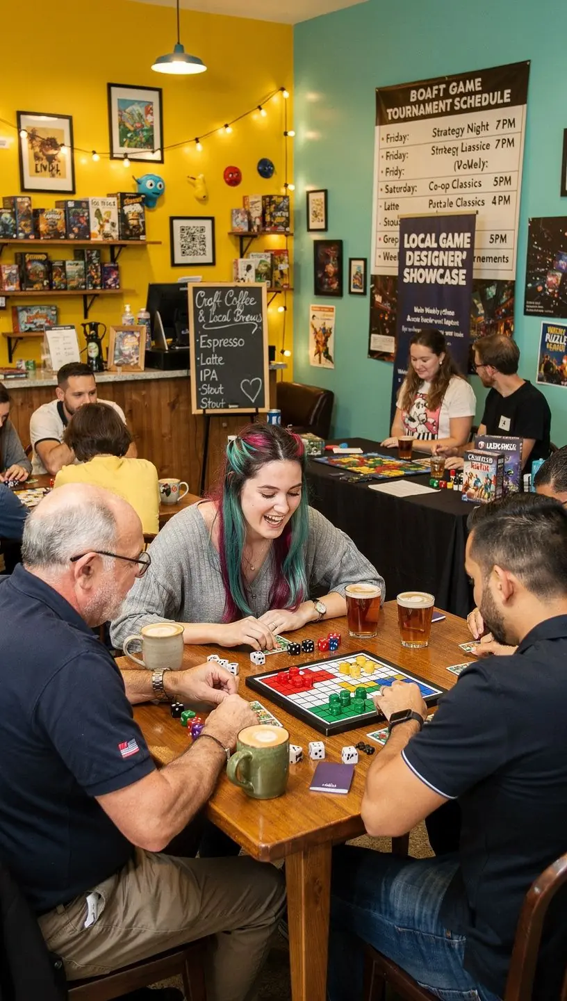 Variety of community gatherings and events schedules